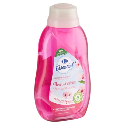 Carrefour Essential Mèche Désodorisante Fleur de Cerisier 375 ml