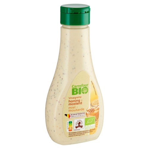 Carrefour Bio Vinaigrette Miel - Moutarde 450 ml