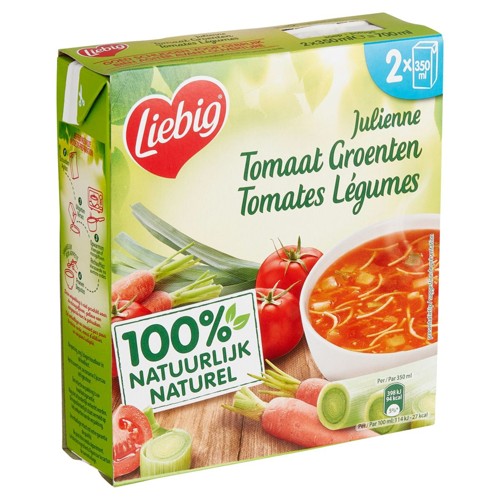 Liebig Julienne Tomates Légumes 2 x 350 ml