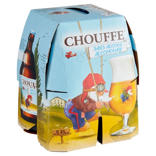 Chouffe Sans Alcool Bouteilles 4 x 330 ml