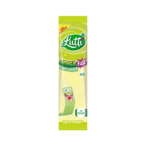 LUTTI CANDY PAPER MEGA FIZZ 15G