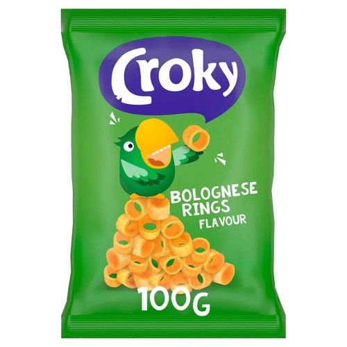 Croky Bolognese Rings Flavour 100 g