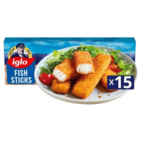 Captain Iglo Fish Sticks 15 Pièces 450g