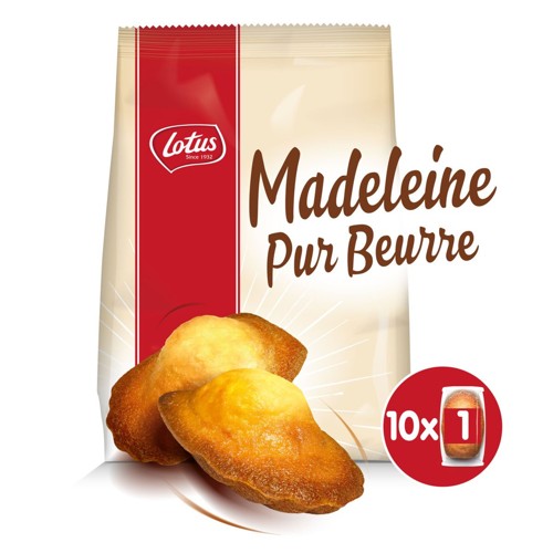 Lotus Madeleine pur beurre 10x28g