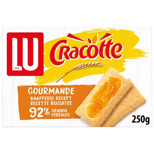 LU Cracotte Biscottes Gourmande Céréales 250g