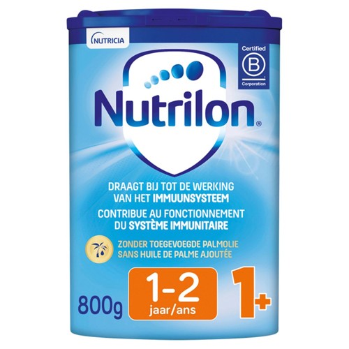 Nutrilon 1+ Lait De Croissance Enfant dès 1 an Lait en Poudre pour Biberon Boite 800g