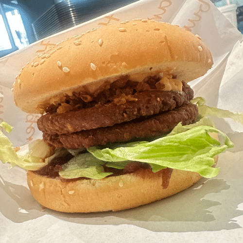 Sweet devil burger