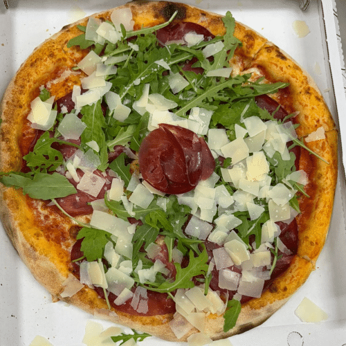Pizza bresaola