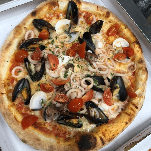 Pizza frutti di mare