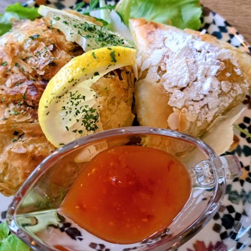 Briwat/bastilla (2 stuks vis en kip)