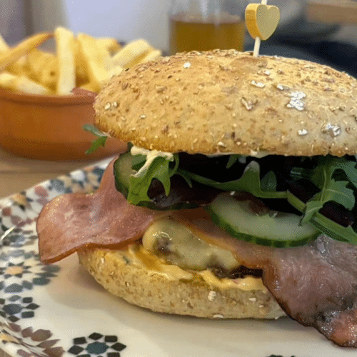 Gourmet elegance burger