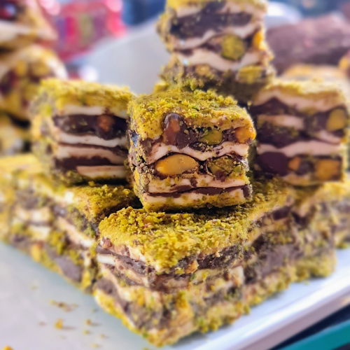 Pistach delight 100 gr tum fistikli lux lokum