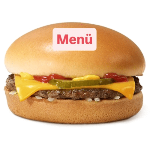 Cheeseburger menu