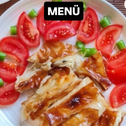 Feta gavuld gebak Menu/Su boregi Menu