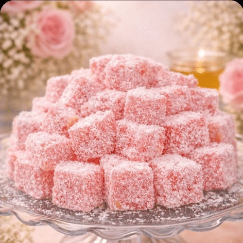 kokosnoot, granaatappel en hazelnoot delight