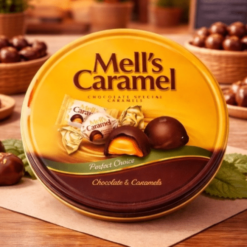 Mells Caramel  chocolade 1 pakket