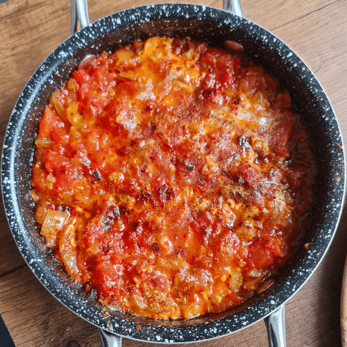 Menemen porsiyon Menu