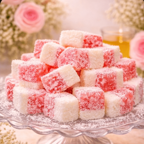 Naturel lokum rose met deligt  bayrakli lokum