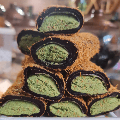 Turkse delight met Dubai Chocolade