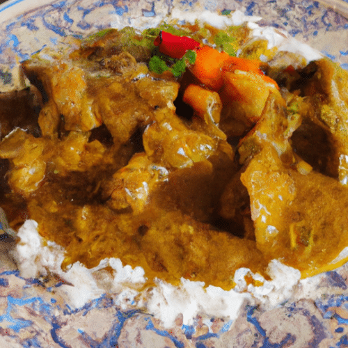Bœuf curry rouge