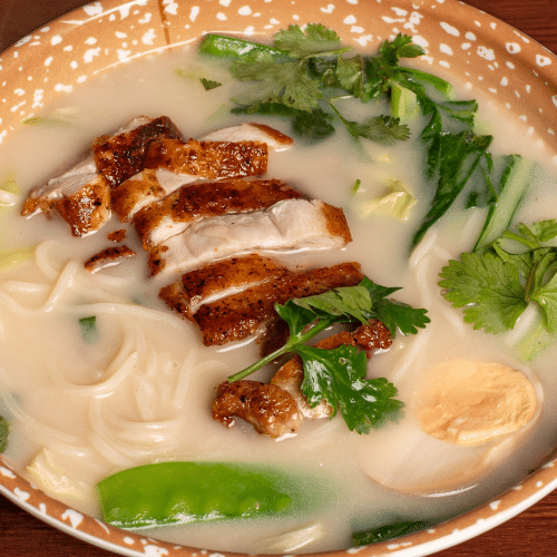 Ramen au teriyaki chicken