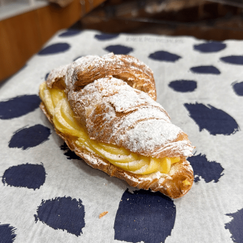 Croissant crème