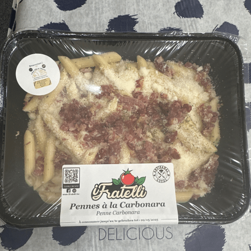 Pennes à la carbonara