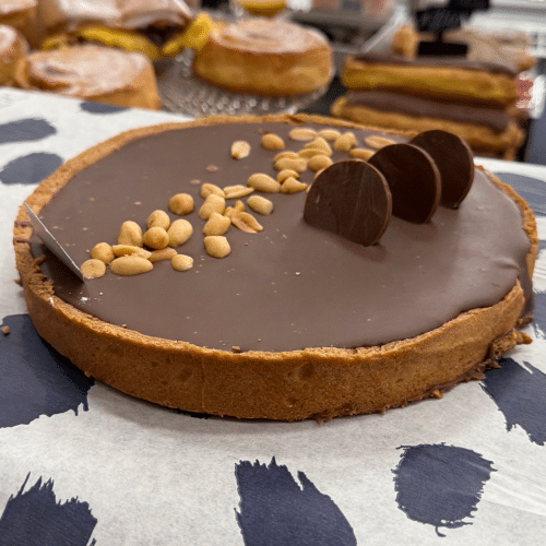 Tarte biscuit snickers 5p
