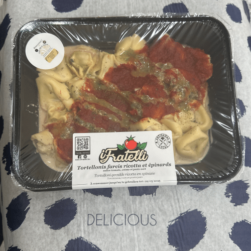 Tortellonis ricotta épinards