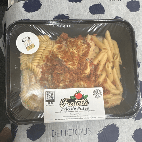 Trio de pâtes