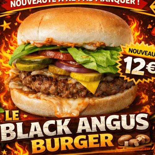 Black Angus Burger