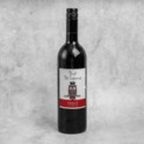 Bouteille de vin rouge