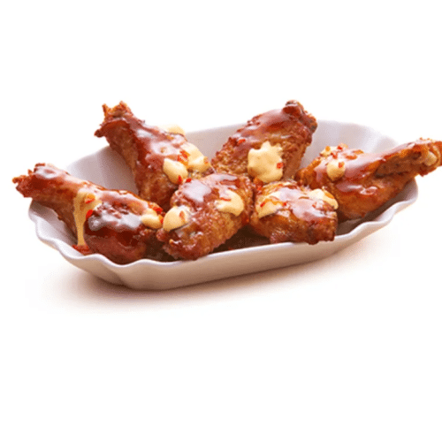 B B Q Topped Wings