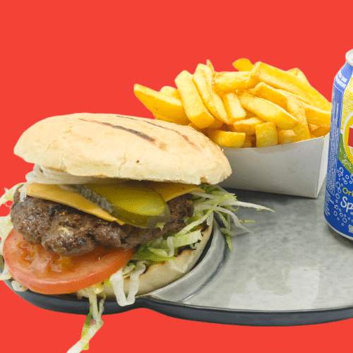 Cheeseburger menu