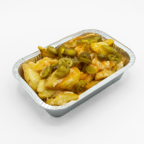 Chili cheese potatoes