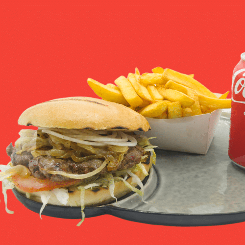Classic Fried Onion Burger