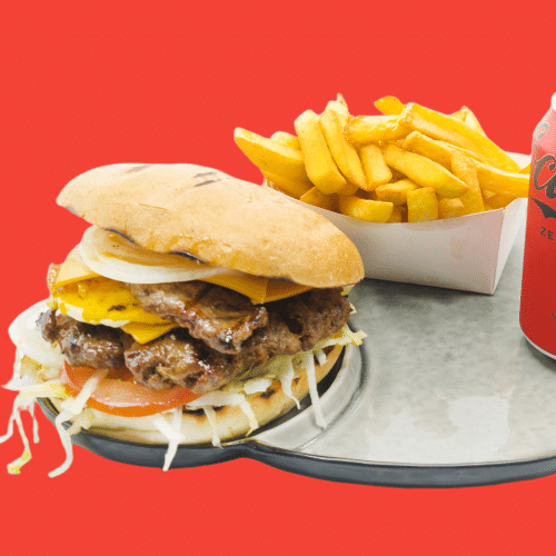 Steak Jacky beefburger menu