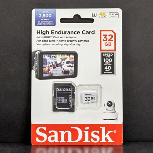 Micro SD Card 32GB U3 Class 10