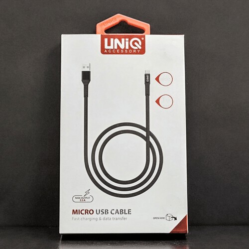 UNIQ Accessory Dual Port 2.4A travel charger - Micro USB Zwart