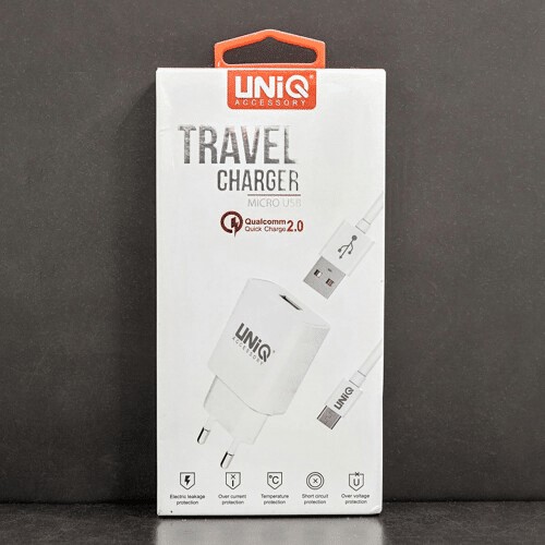 Dual Port 2.4A snelle thuislader van UNIQ Accessory - USB Type-C