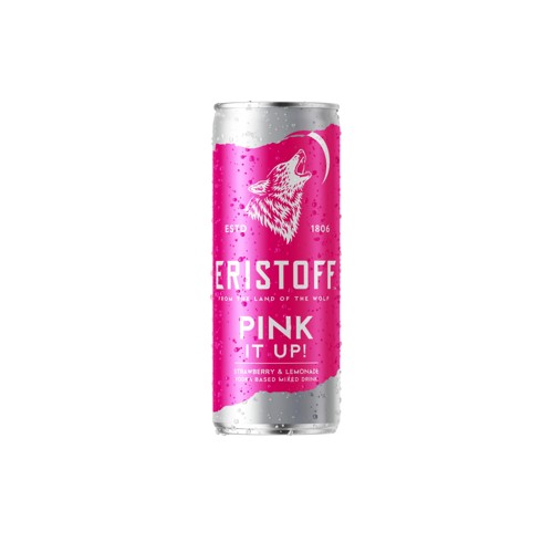 Eristoff  Pink It  Up  Rtd  5%Alc 25 cl