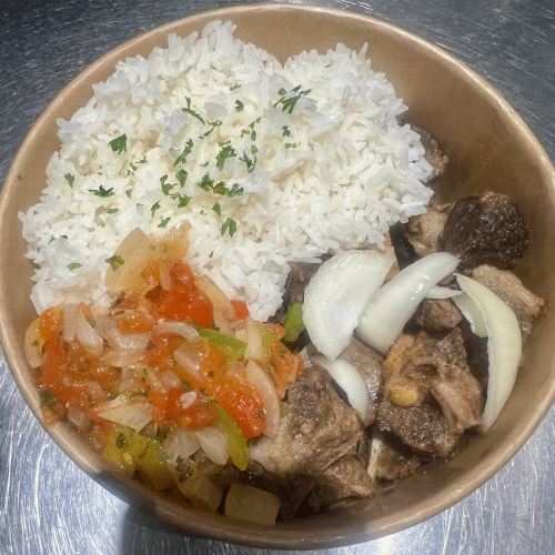 riz chievre grillée