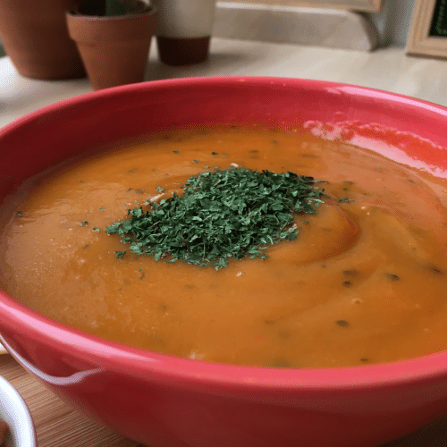 Zoete aardappelsoep