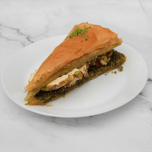 Turk baklava avec glace