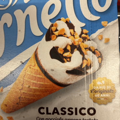 Glace cornetto classico