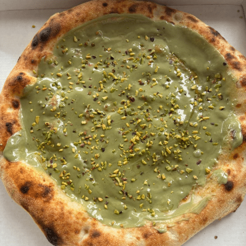 Pizza pistacchio