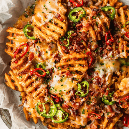 Loaded waffel Fries