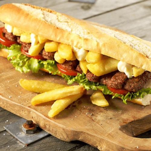 Mitraillette curryworst