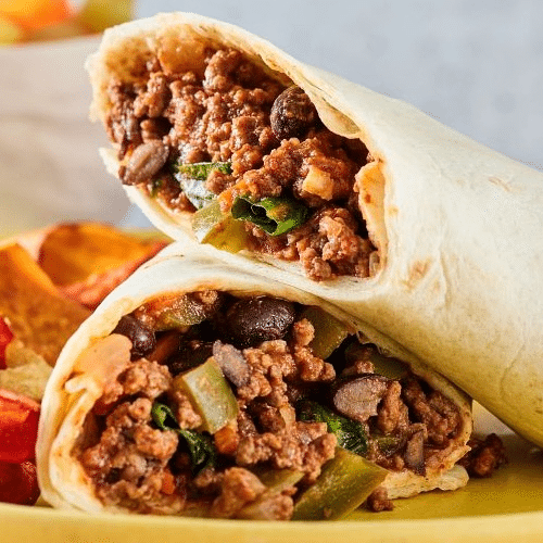 Wrap beef