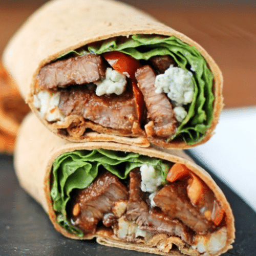 Wrap steak